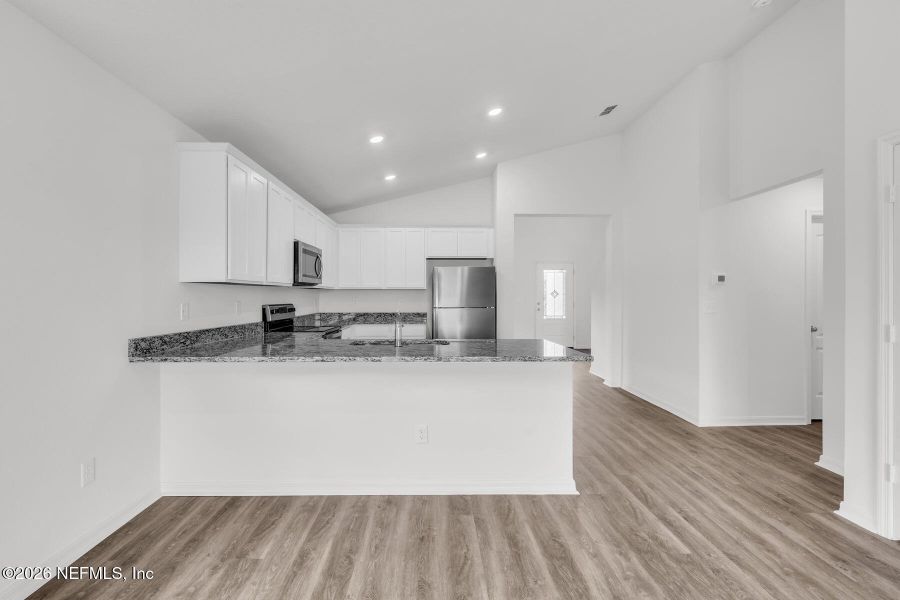Furnished interior view inside a new home in Rolling Hills, Green Cove Springs (Image 12).
