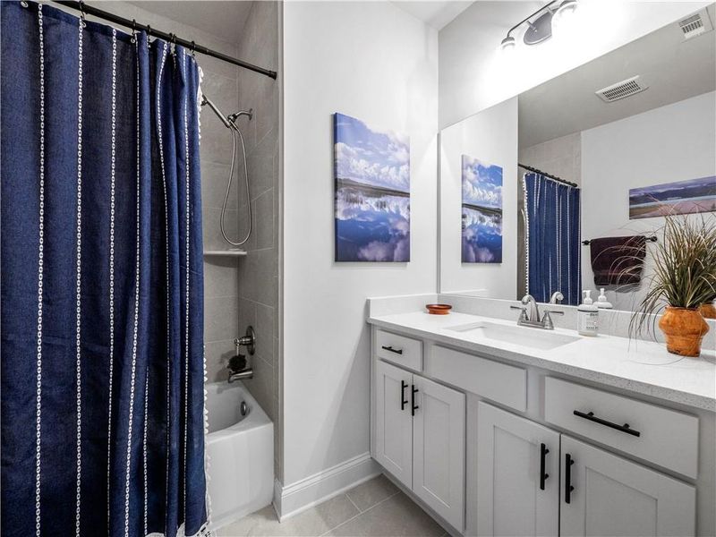 Furnished interior view inside a new home in , Hoschton (Image 48).