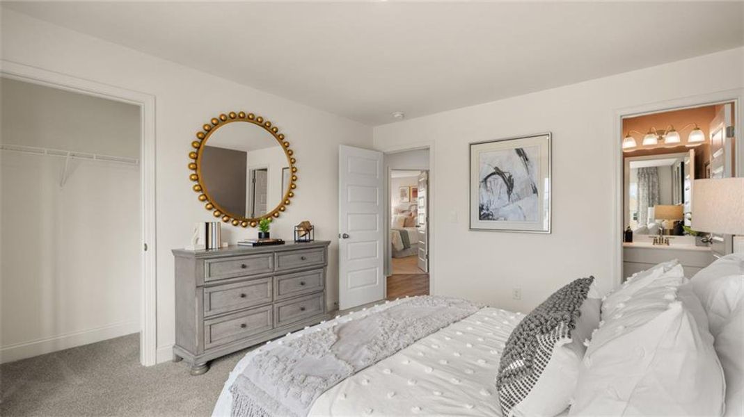 Furnished interior view inside a new home in The Gates at Pates Creek, Hampton (Image 50).