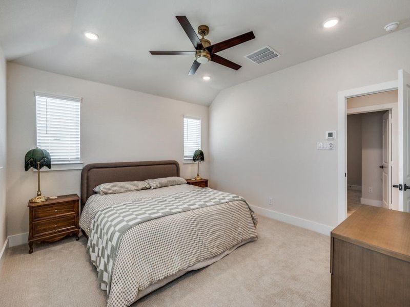 Furnished interior view inside a new home in Terrace Collection at Harvest, Argyle (Image 12).