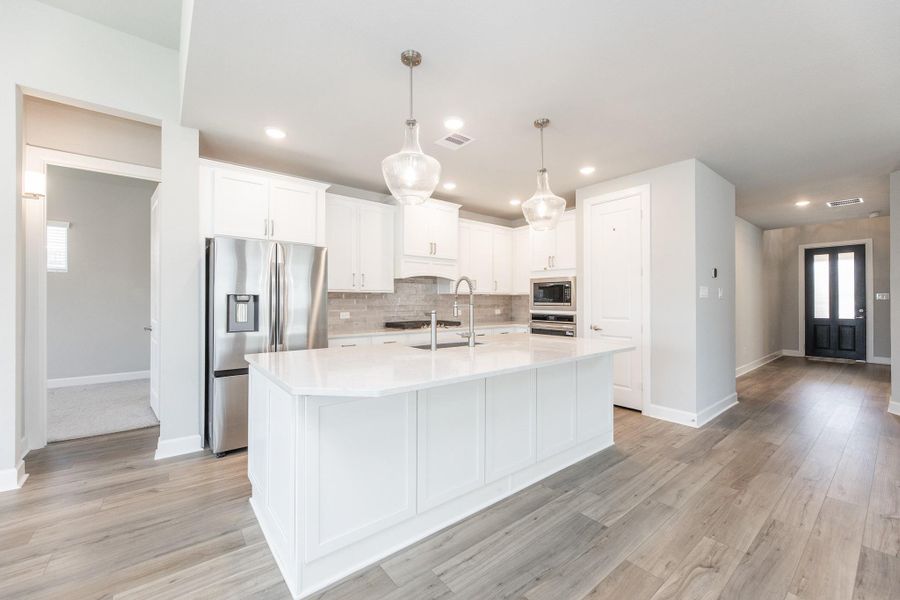 Furnished interior view inside a new home in Dunham Pointe - Enclave Collection, Cypress (Image 15).