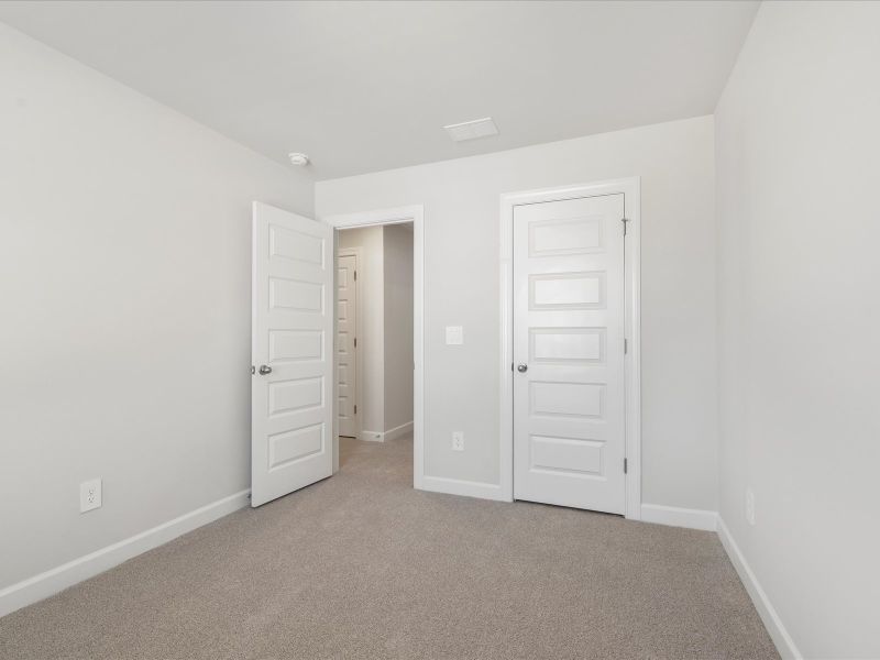 Spacious, unfurnished interior of a new home in Valentine Townes, Greer (Image 18).