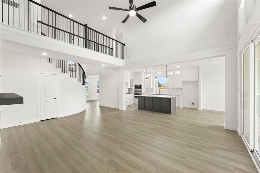Furnished interior view inside a new home in Grayhawk Addition, Forney (Image 14).