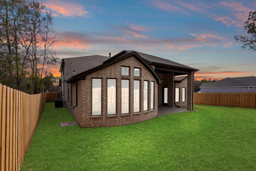 Exterior details and patio area of a home in COLTON, Montgomery (Image 4).