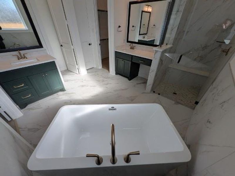 Close-up of interior finishes inside a home in Artavia, Conroe (Image 10).