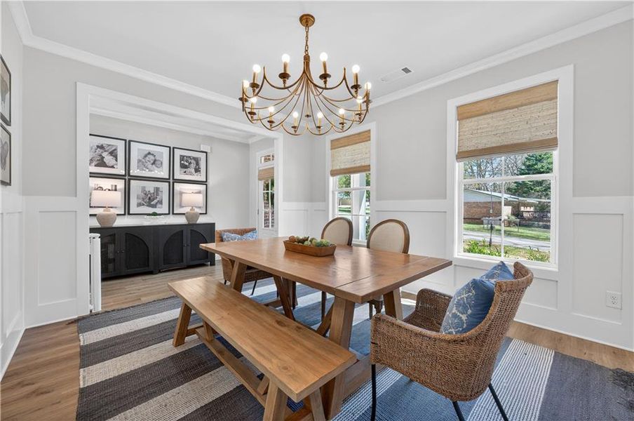 Furnished interior view inside a new home in , Jefferson (Image 18).