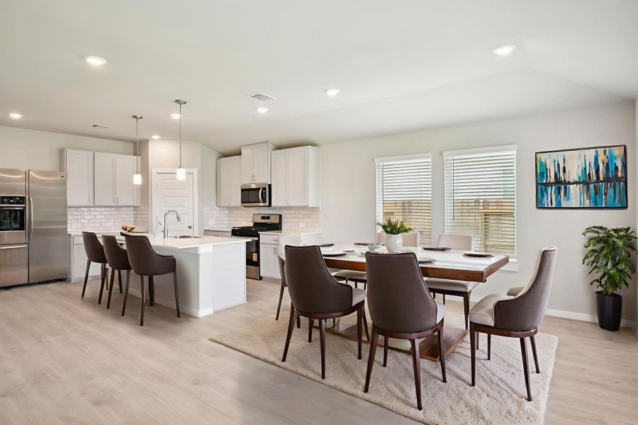 Photo is not of the actual home, but is an inspirational photo of builder’s model home and may depict options, furnishings, and/or decorator features that are not included