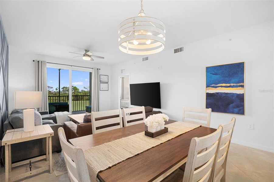 Furnished interior view inside a new home in , Venice (Image 9). Furnished interior view inside a new home in , Venice (Image 9).