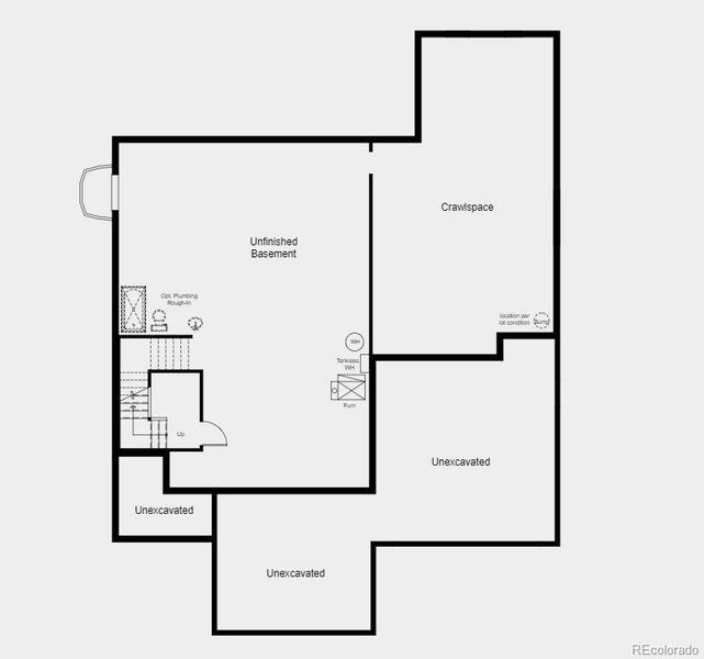 Structural options include: Modern 42", owner's bath configuration 5, loft in place of bed 4, shower in place of tub at bath 2, covered outdoor living 2, full unfinished basement, 8 x 12 sliding glass door, and study 2 with glass walls.