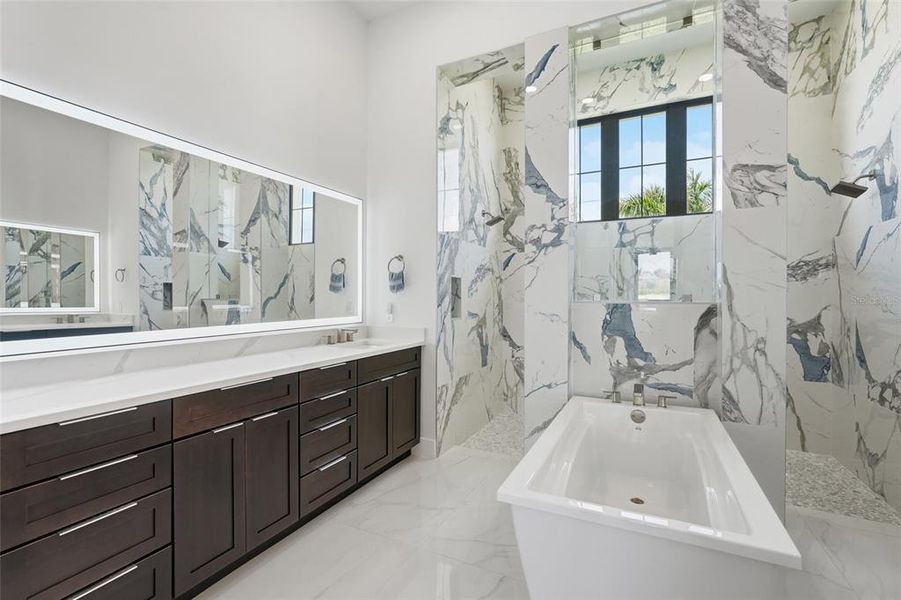 Furnished interior view inside a new home in , Cape Coral (Image 13).