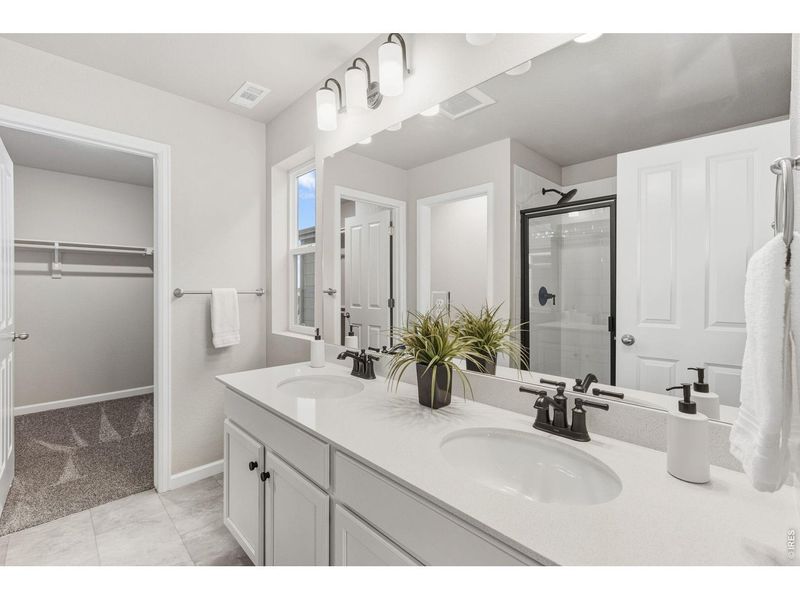 Furnished interior view inside a new home in Spring Valley, Longmont (Image 5).