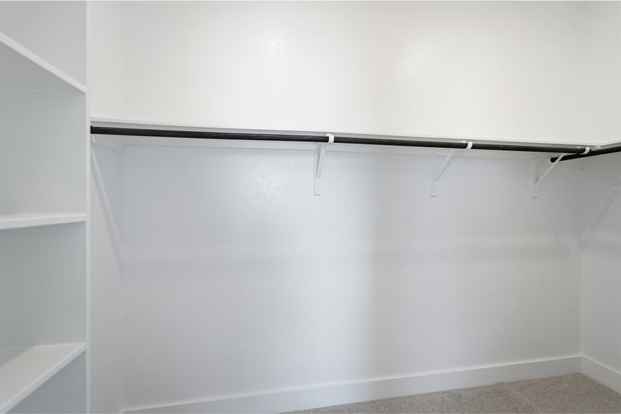 Representative unfurnished interior of a home built from the Hazel by CastleRock Communities in Katzer Ranch, Converse (Image 25).