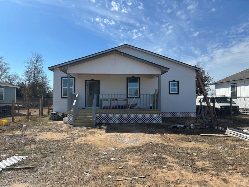 In-progress construction of a new home in , Cleveland, TX (Image 9).