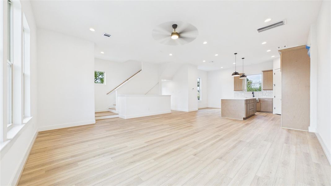 Spacious, unfurnished interior of a new home in , Houston (Image 18). Spacious, unfurnished interior of a new home in , Houston (Image 18).