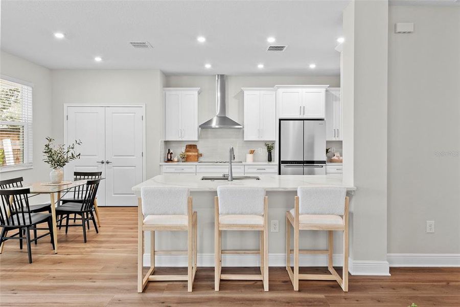 Furnished interior view inside a new home in , St. Petersburg (Image 18).