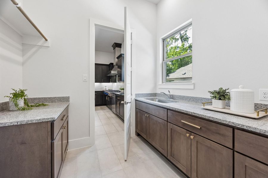 Furnished interior view inside a new home in , Houston (Image 30).