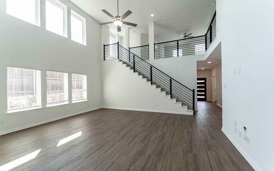 Spacious, unfurnished interior of a new home in Travis Ranch, Forney (Image 20). Spacious, unfurnished interior of a new home in Travis Ranch, Forney (Image 20).