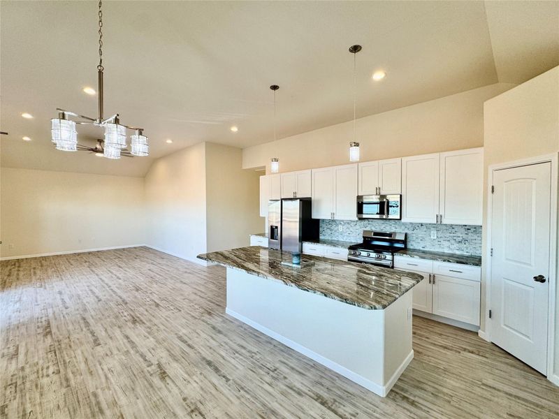 Furnished interior view inside a new home in , Bayou Vista (Image 4).
