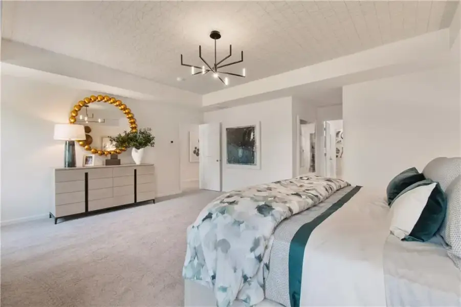 Furnished interior view inside a new home in Kingston, Locust Grove (Image 29).