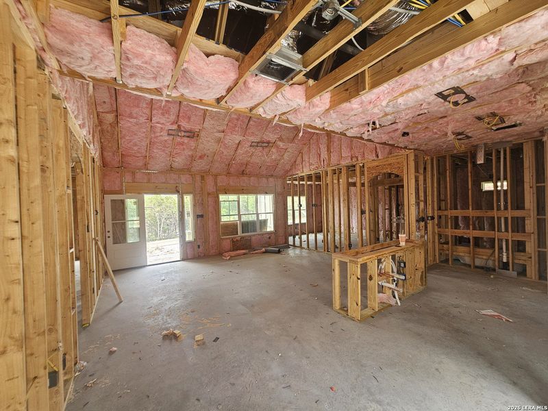 In-progress construction of a new home in , Fischer, TX (Image 5).