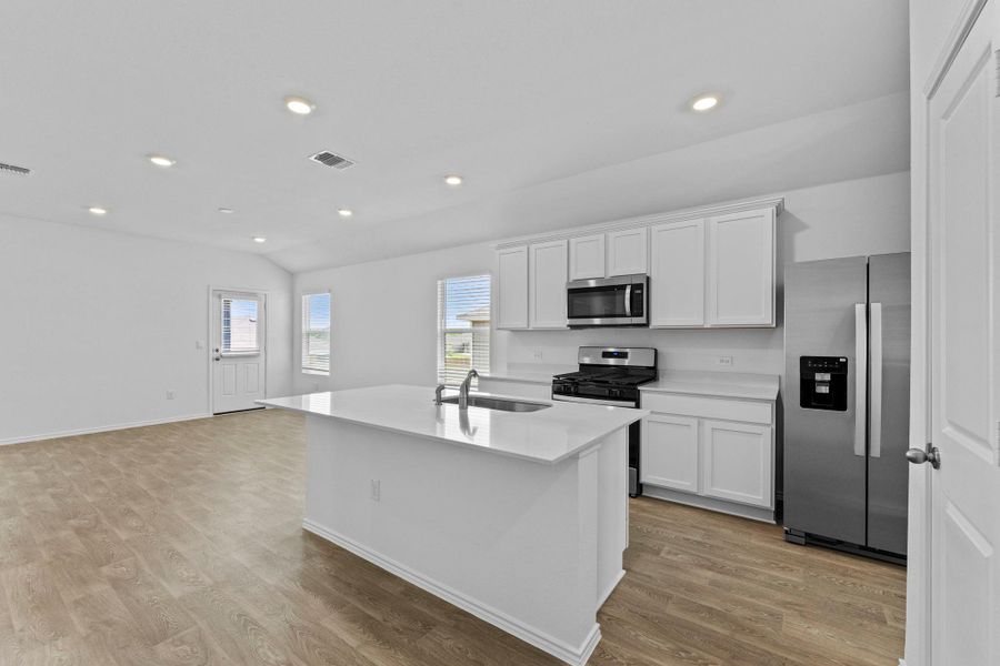 Furnished interior view inside a new home in Talavera, Kyle (Image 4).