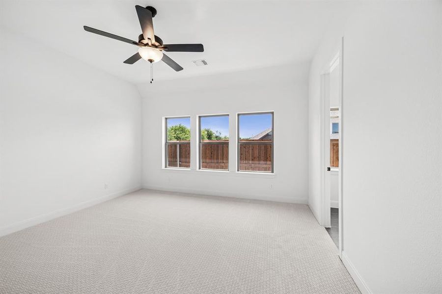 Spacious, unfurnished interior of a new home in Karis - Village Series, Crowley (Image 29). Spacious, unfurnished interior of a new home in Karis - Village Series, Crowley (Image 29).