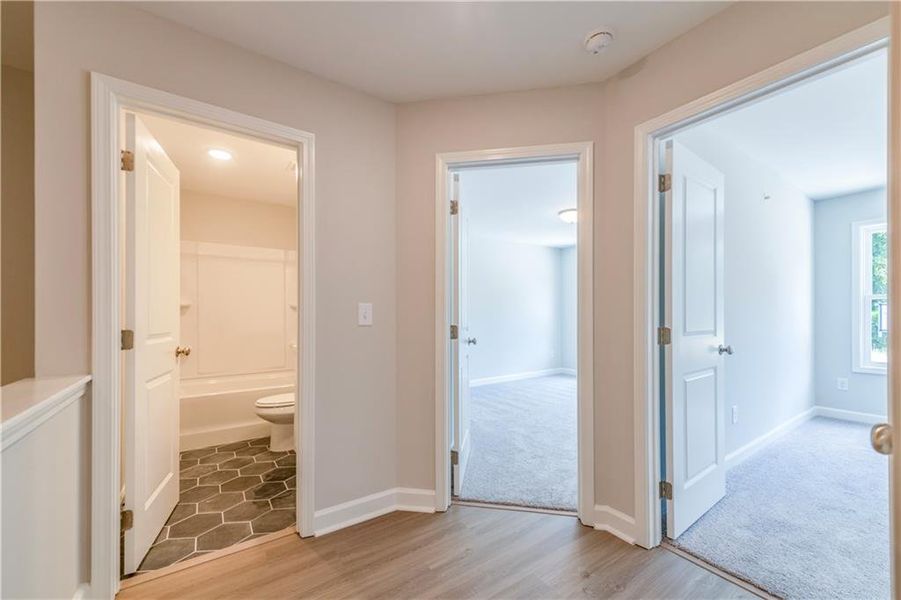 Spacious, unfurnished interior of a new home in River Walk Place, Lawrenceville (Image 38).