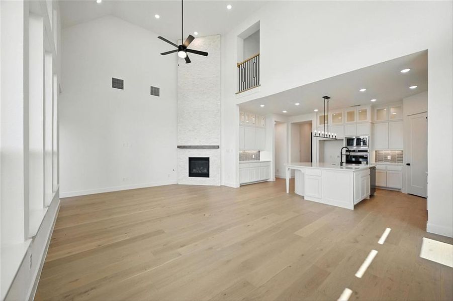 Spacious, unfurnished interior of a new home in Mosaic: Classic Series - 50ft. Lots, Celina (Image 13).