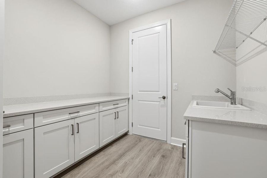 Furnished interior view inside a new home in Esplanade at Wiregrass Ranch, Wesley Chapel (Image 18). Furnished interior view inside a new home in Esplanade at Wiregrass Ranch, Wesley Chapel (Image 18).