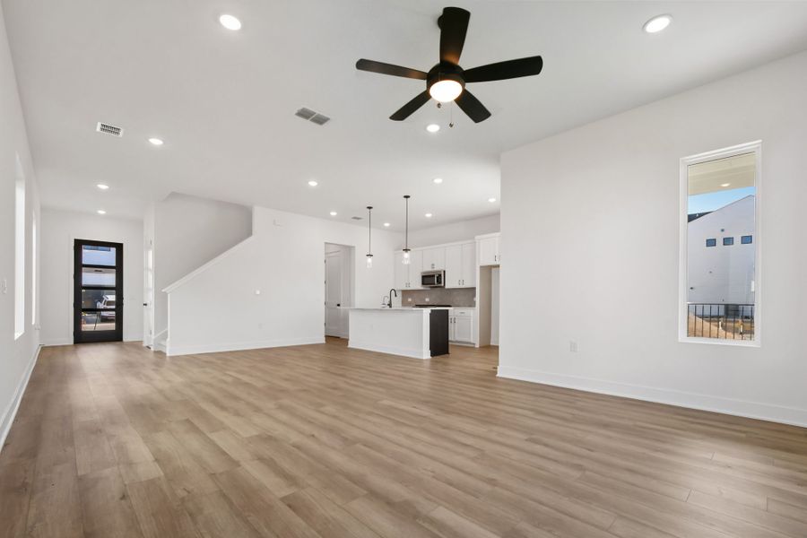 Spacious, unfurnished interior of a new home in Novel, Austin (Image 15). Spacious, unfurnished interior of a new home in Novel, Austin (Image 15).