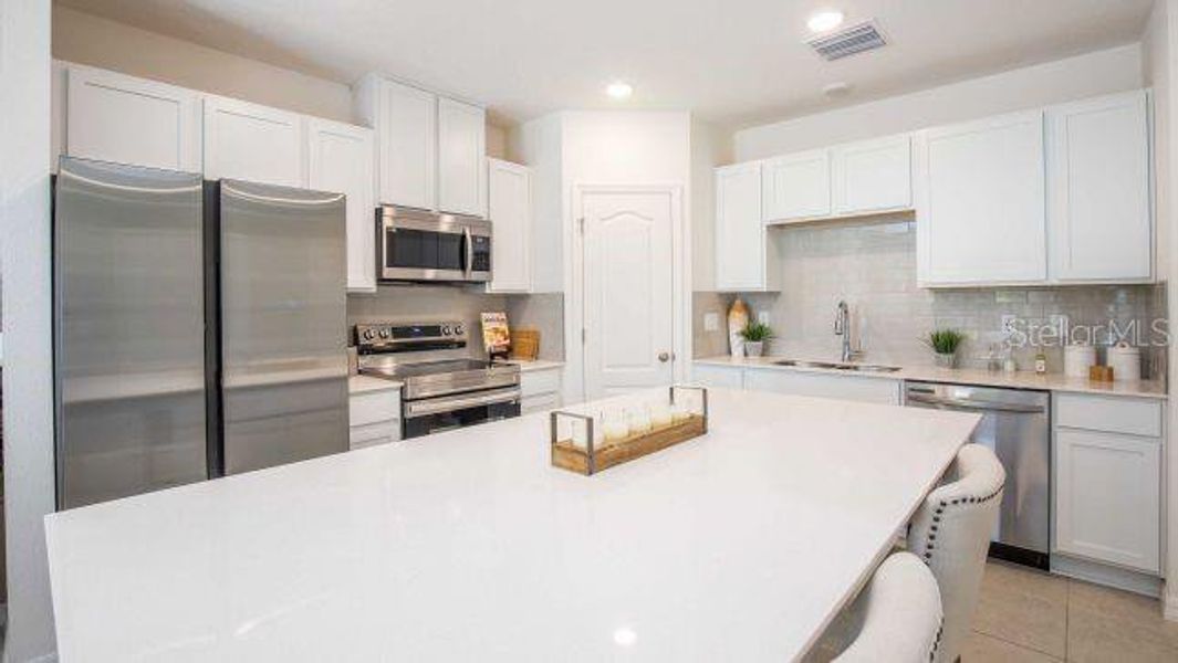 Furnished interior view inside a new home in , Lakeland (Image 9).