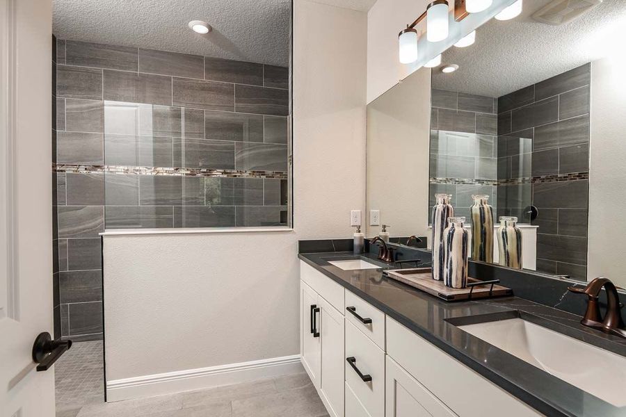 Representative furnished interior of a home built from the Sweetwater by William Ryan Homes in Myers Estates, Seffner (Image 34).