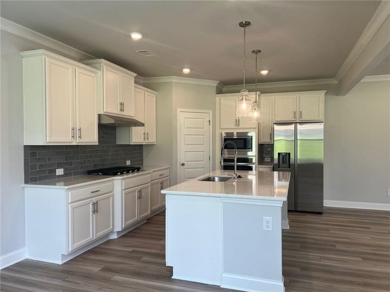 Furnished interior view inside a new home in Crofton Place Enclave, Snellville (Image 37).