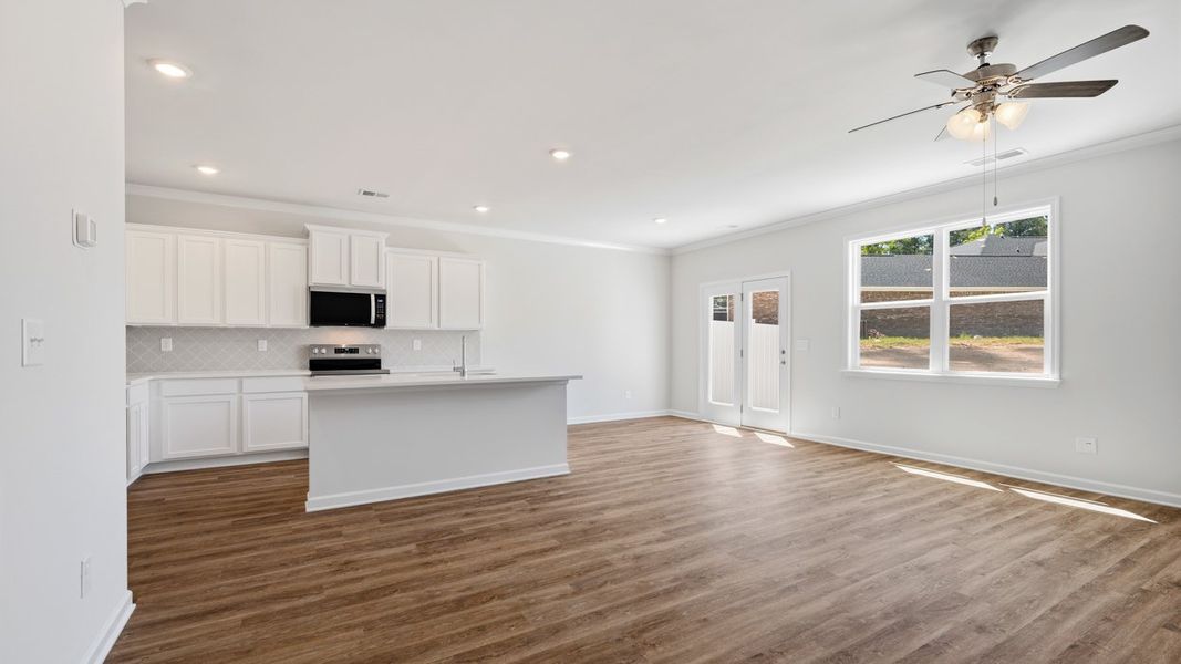 Spacious, unfurnished interior of a new home in Independence Villas and Townhomes, Loganville (Image 12).