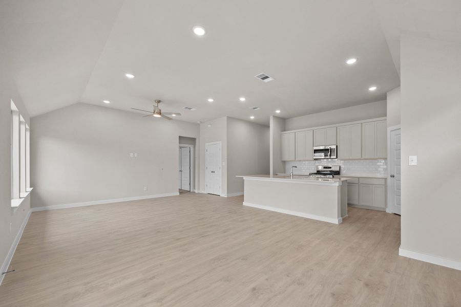 Dining Area in the Brazos home plan by Trophy Signature Homes – REPRESENTATIVE PHOTO
