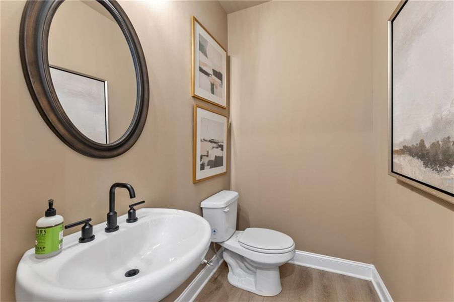 Furnished interior view inside a new home in Fern Hollow, Buford (Image 20).
