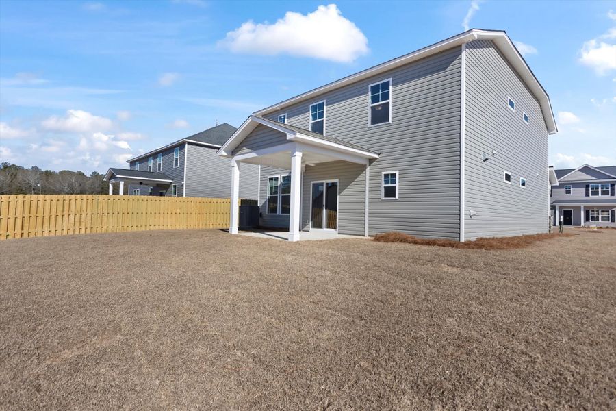 Exterior details and patio area of a home in Portrait Hills, Aiken (Image 23). Exterior details and patio area of a home in Portrait Hills, Aiken (Image 23).