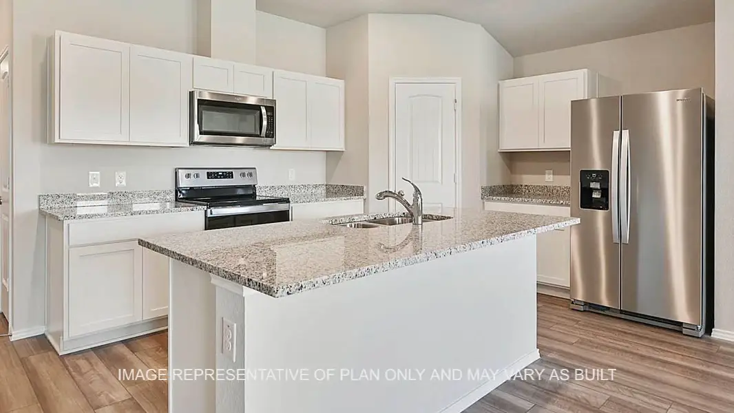 Furnished interior view inside a new home in Liberty Village, Brenham (Image 3).