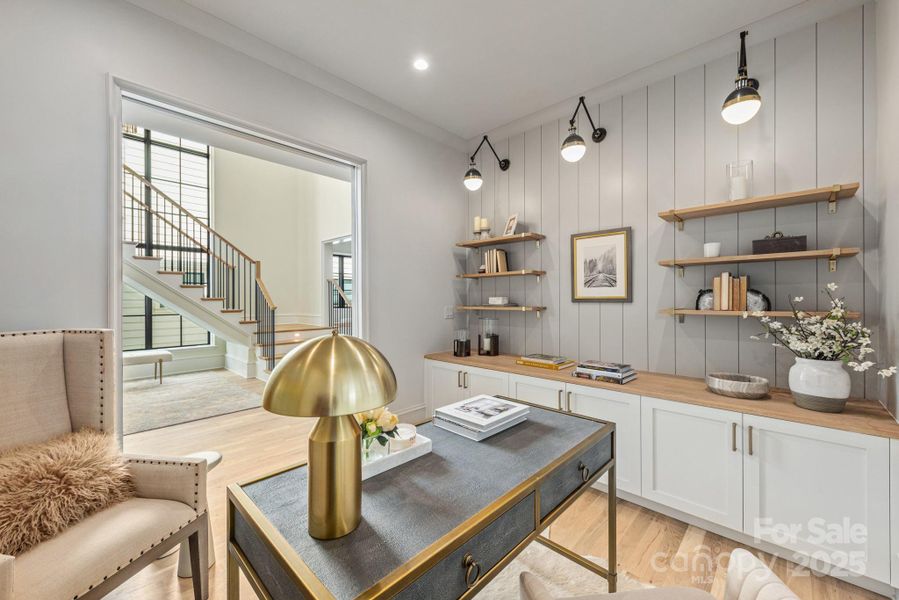 Furnished interior view inside a new home in , Charlotte (Image 36).