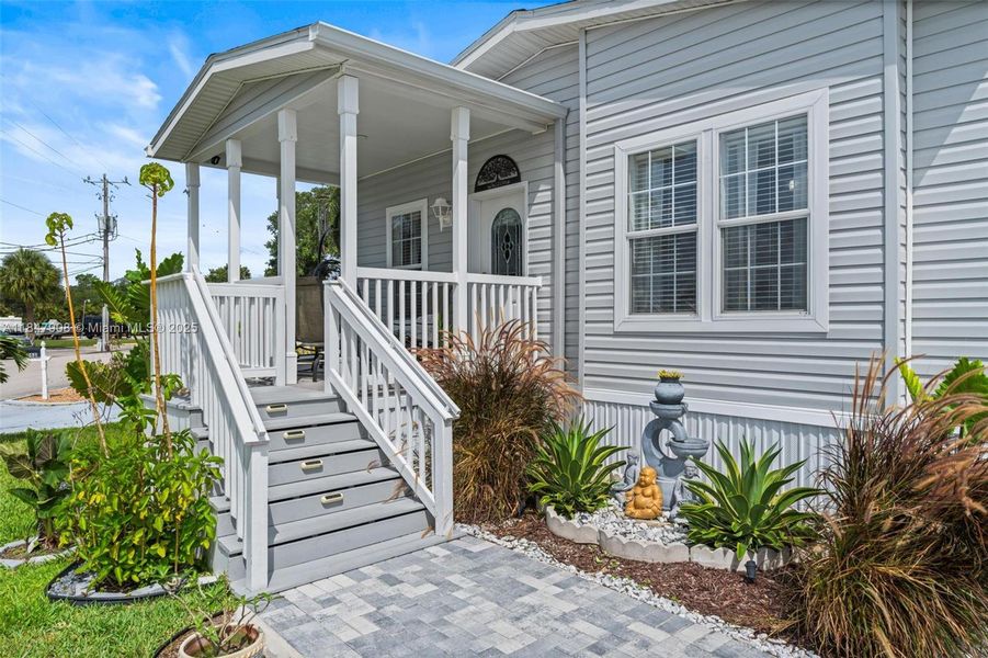 Front exterior of a new home in , Davie, FL, highlighting curb appeal (Image 19).