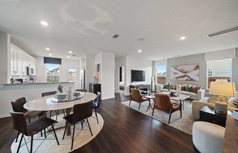 MODEL HOME images may NOT be consistent with the finished product.