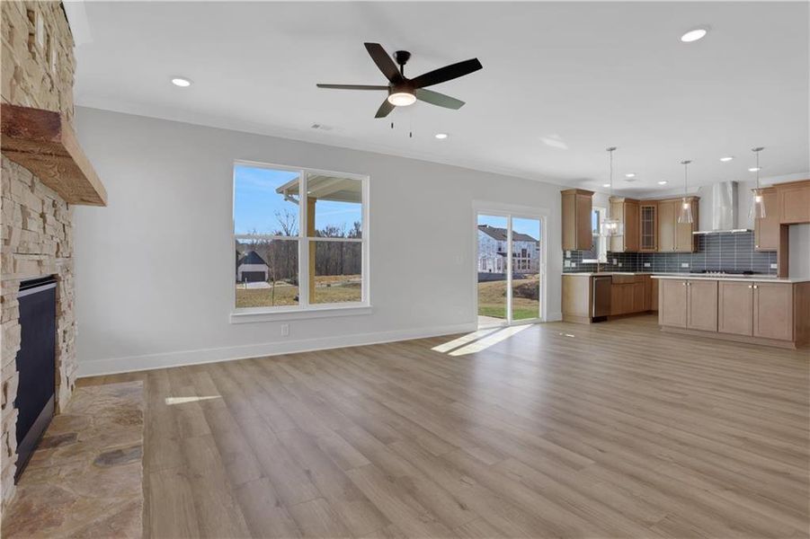 Spacious, unfurnished interior of a new home in Twin Lakes, Hoschton (Image 33).