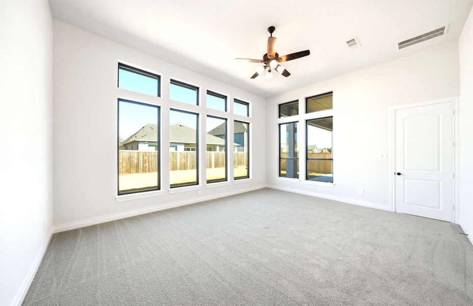 Spacious, unfurnished interior of a new home in Bridgeland 60′, Cypress (Image 27). Spacious, unfurnished interior of a new home in Bridgeland 60′, Cypress (Image 27).