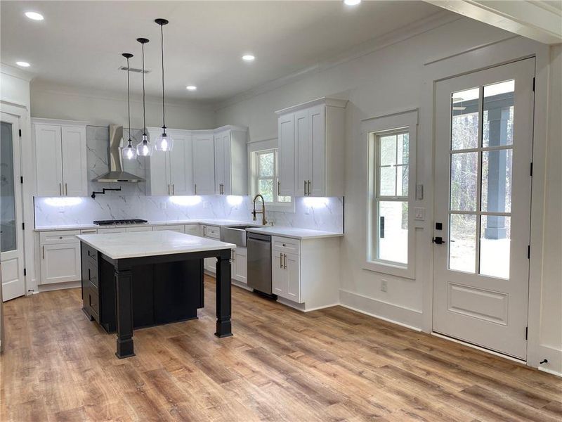 Furnished interior view inside a new home in , Snellville (Image 11).
