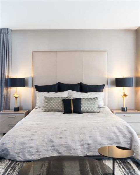 Furnished interior view inside a new home in , Atlanta (Image 12). Furnished interior view inside a new home in , Atlanta (Image 12).