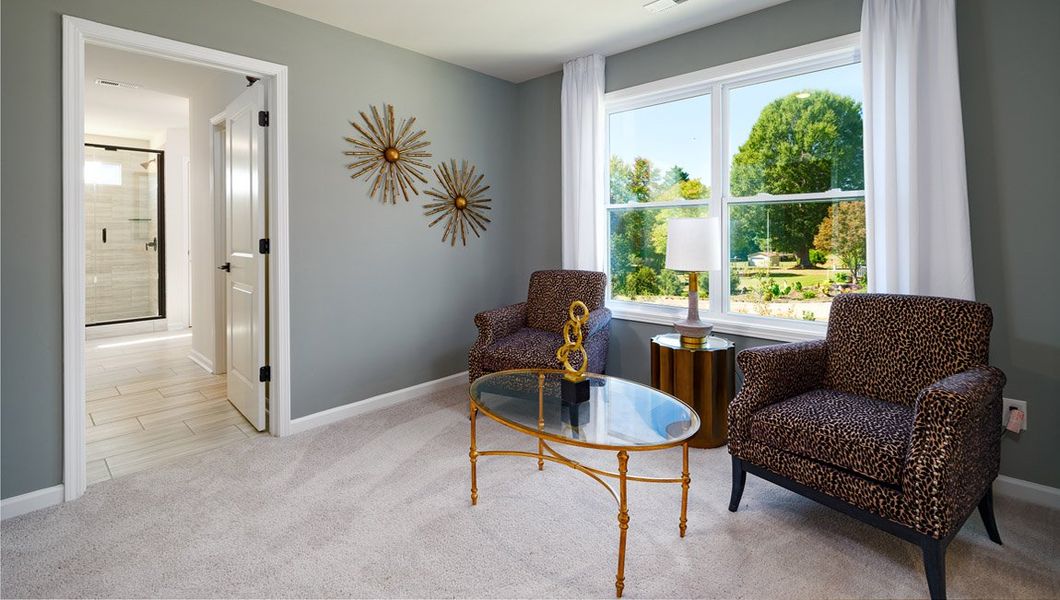 Furnished interior view inside a new home in Sylvan Creek, Denver (Image 25).