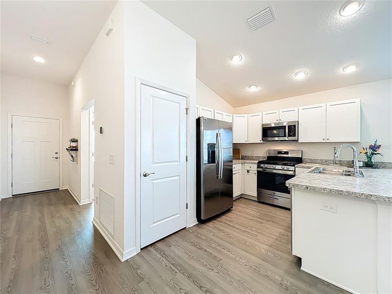 Furnished interior view inside a new home in , The Villages (Image 37).