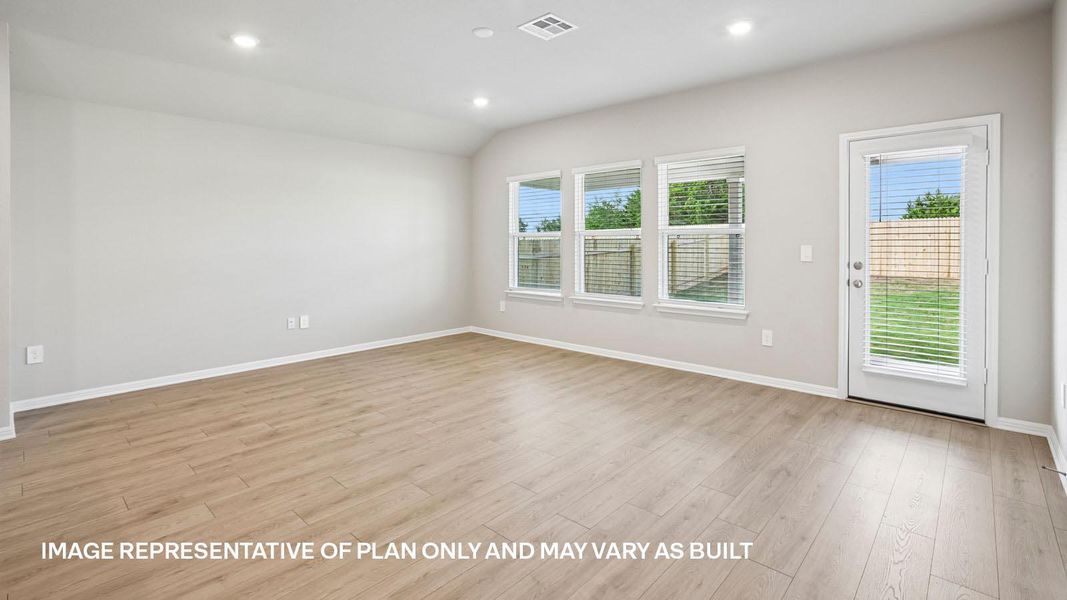 Spacious, unfurnished interior of a new home in Carillon, Manor (Image 15).