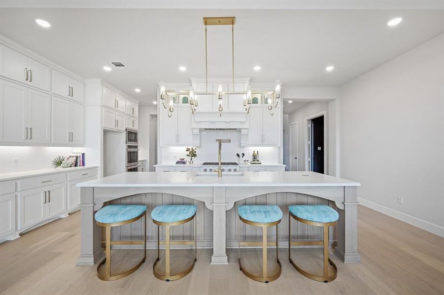 Furnished interior view inside a new home in StarView, Prosper (Image 6).