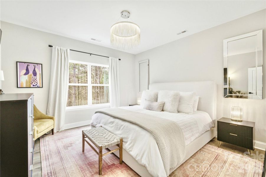 Furnished interior view inside a new home in , Lenoir (Image 8).